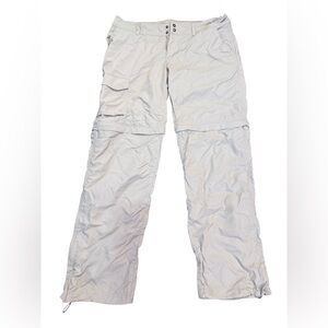 Columbia PFG Omni-Shade Convertible Zip Off Fishing Hiking Pants Women 14